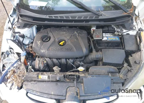 2013 Hyundai Elantra Limited z USA, uszkodzony, nr VIN 5NPDH4AEXDH283513